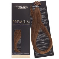 Poze Premium Keratin Extensions Golden Honey 8BG - 50cm