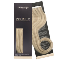Poze Premium Seamless Tape On Hair Extensions - 50g Sensation Blonde 10NV/10V - 60cm