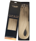 Poze Standard Clip & Go Hair Extensions - 125g 8A/10NV Ash Mix Balayage - 40cm