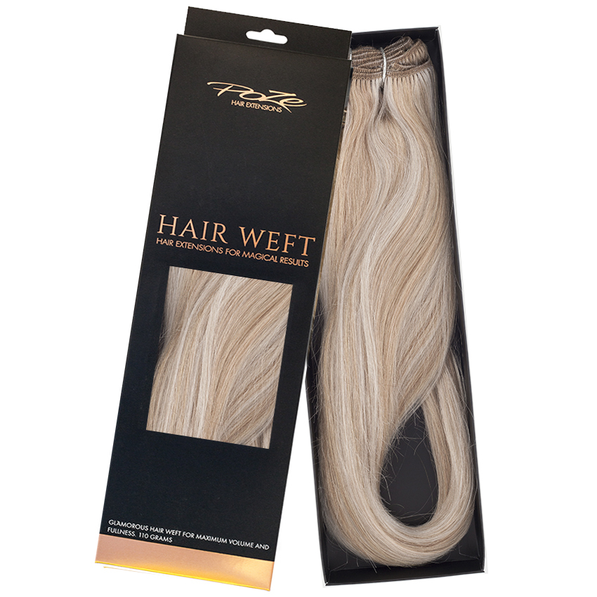 Poze Standard Hairweft - 110g 10B/12AS Dirty Blonde Mix - 50cm