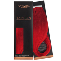 Poze Standard Tape On Extensions - 50g Bright Red 8R - 30cm