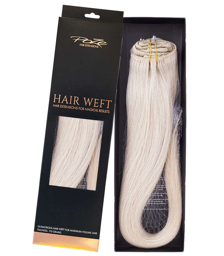 Poze Standard Hairweft - 100g Platinum 12NA - 50cm