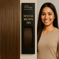 Poze Standard Hairweft - 50g Mocha Brown 7BN - 50cm