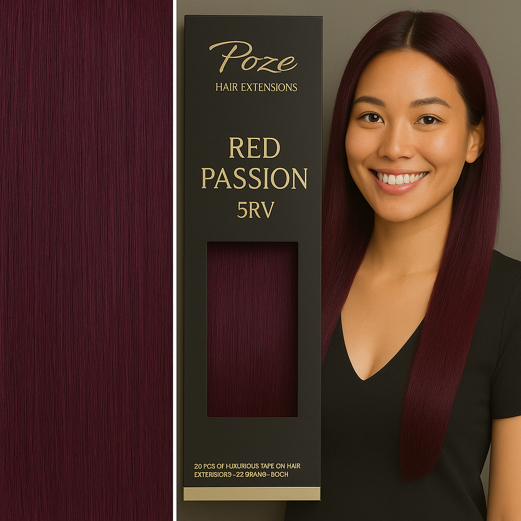 Poze Standard ?kta L?sh?r Clip & Go - 100g  Red Passion 5RV - 40cm