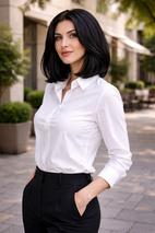 Poze Standard Tape On Extensions - 50g Midnight Black - 40cm